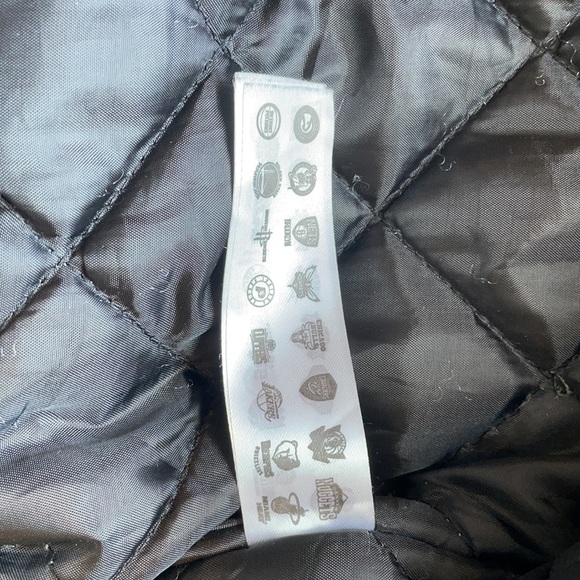 NBA SF Warriors Jacket Size M/10-12 - Picture 7 of 8